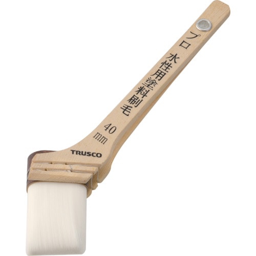 トラスコ中山 TRUSCO プロ用水性用塗料刷毛 15号 40mm幅（ご注文単位1本）【直送品】