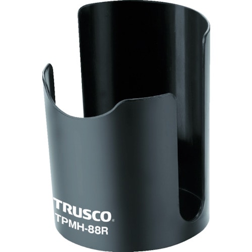 トラスコ中山 TRUSCO 樹脂マグネット缶ホルダー 黒 80mm（ご注文単位1個）【直送品】