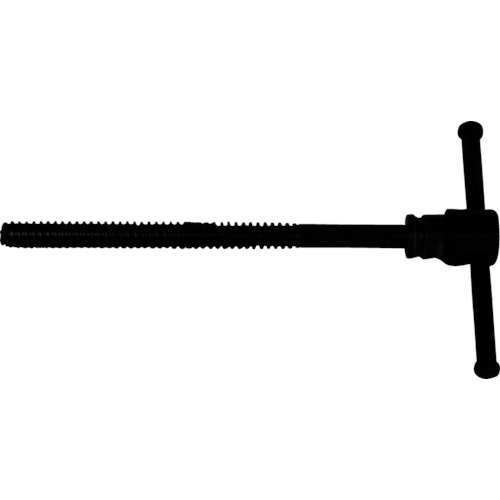 トラスコ中山 TRUSCO 回転台付バイスTRV-100/ベンチバイスBV-100SN用 T型シャフト（ご注文単位1本）【直送品】