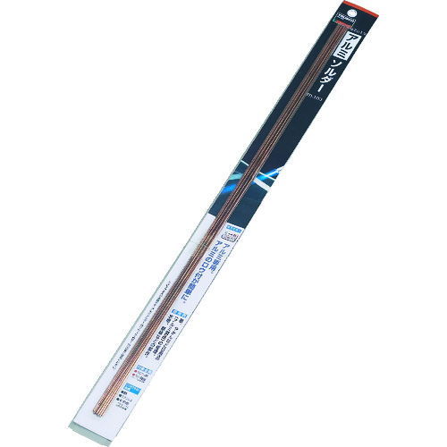 トラスコ中山 TRUSCO アルミソルダー 2.0X500mm 10本入（ご注文単位1袋）【直送品】