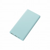 MARKLESS STYLE モバイルチャージャー 10000mAh Type-C対応 スモークブルー TS-1637-041 1個（ご注文単位1個）【直送品】