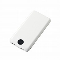 MARKLESS STYLE モバイルチャージャー 10000mAh スムーズ Type-C対応 ホワイト TS-1685-044 1個（ご注文単位1個）【直送品】