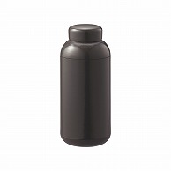 MARKLESS STYLE Malutto サーモステンレスボトル 400ml チャコールブラック TS-1748-009 1個（ご注文単位1個）【直送品】