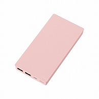 MARKLESS STYLE モバイルチャージャー 10000mAh スモークピンク TS-1774-030 1個（ご注文単位1個）【直送品】