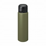 MARKLESS STYLE Zalatto ワンタッチサーモボトル 500ml カーキ TS-1815-025 1個（ご注文単位1個）【直送品】