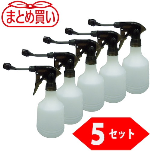 トラスコ中山 TRUSCO まとめ買い ハンド自在スプレー 500ml 防錆剤対応タイプ 5個セット（ご注文単位1個）【直送品】