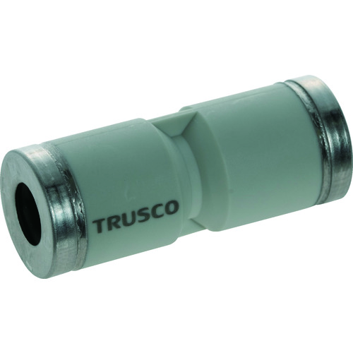 トラスコ中山 TRUSCO チューブ継手 ワンハンド脱着型 ユニオンストレート 10MM 207-7700  (ご注文単位1個) 【直送品】