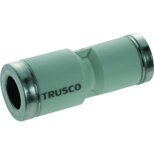 トラスコ中山 TRUSCO チューブ継手 ワンハンド脱着型 異径ユニオンストレート4MM×6MM 207-7705  (ご注文単位1個) 【直送品】