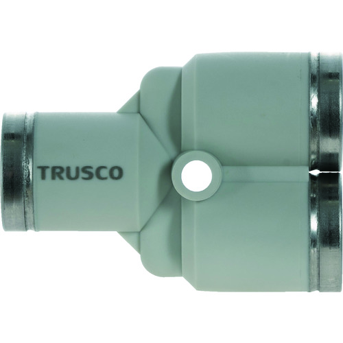 トラスコ中山 TRUSCO チューブ継手 ワンハンド脱着型ユニオンワイ 10MM 207-7713  (ご注文単位1個) 【直送品】