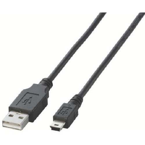 トラスコ中山 エレコム EURoHS指令準拠USB2.0ケーブル2.0mブラック 541-1262  (ご注文単位1本) 【直送品】