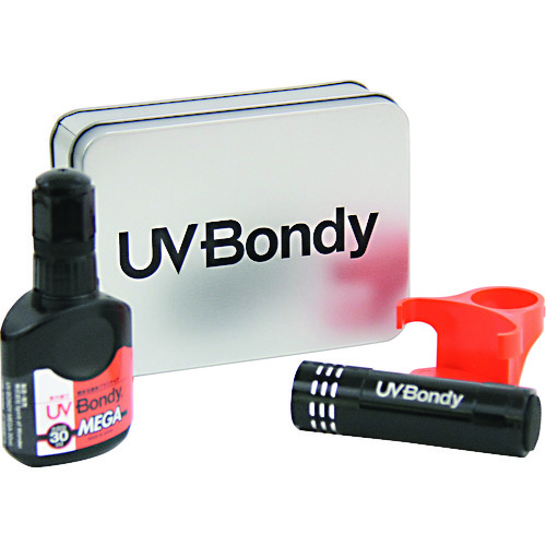 トラスコ中山 UV BONDY UV BONDY MEGA スターターキット 30ml ノズルタイプ（ご注文単位1セット）【直送品】