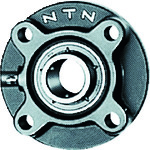 トラスコ中山 NTN G ベアリングユニット(テーパ穴形アダプタ式)軸径30mm内輪径35mm全長135mm（ご注文単位 1個）【直送品】