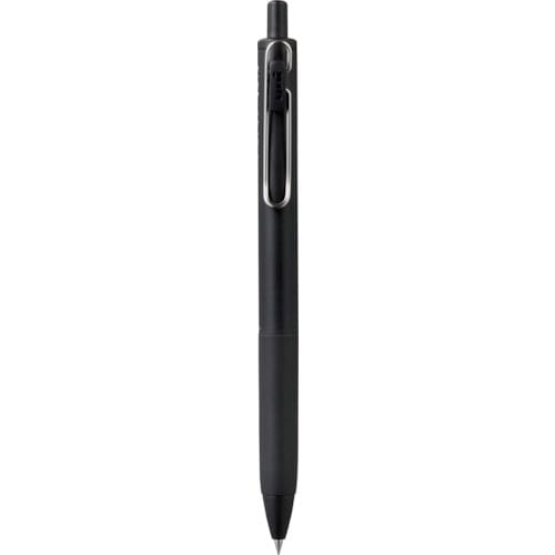 トラスコ中山 uni ゲルインクボールペン ユニボールワン UMN-S-38BK黒（ご注文単位 1本）【直送品】