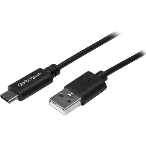 トラスコ中山 スターテック USB 2.0ケーブル／4m／Type－A － Type－C／480Mbps／オス－オス／ブラック／タイプC － A 538-8116  (ご注文単位1袋) 【直送品】