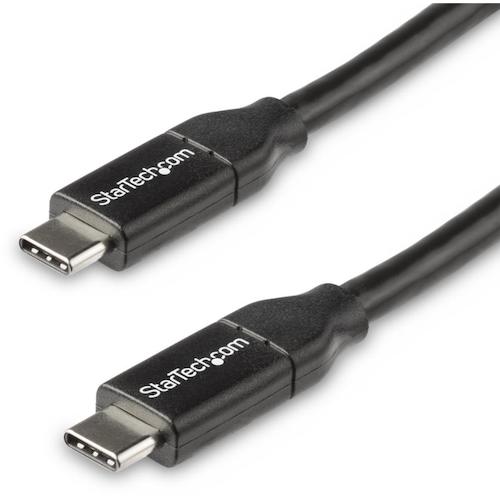 トラスコ中山 スターテック USB－Cケーブル／50cm／USB 2.0／480Mbps／Type－C － Type－C／100W／オス－オス 539-8545  (ご注文単位1袋) 【直送品】