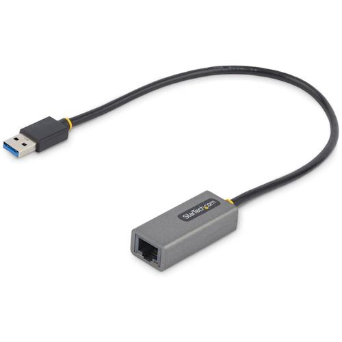 トラスコ中山 スターテック LANアダプター／USB－A／1x RJ45／ギガビットイーサネット／USB PD 3.0／スペースグレー 572-3312  (ご注文単位1袋) 【直送品】