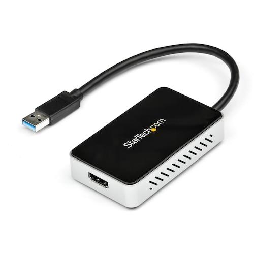 トラスコ中山 スターテック USBディスプレイ変換アダプター／USB 3.0／1080p HDMI／1x USB 493-2928  (ご注文単位1箱) 【直送品】