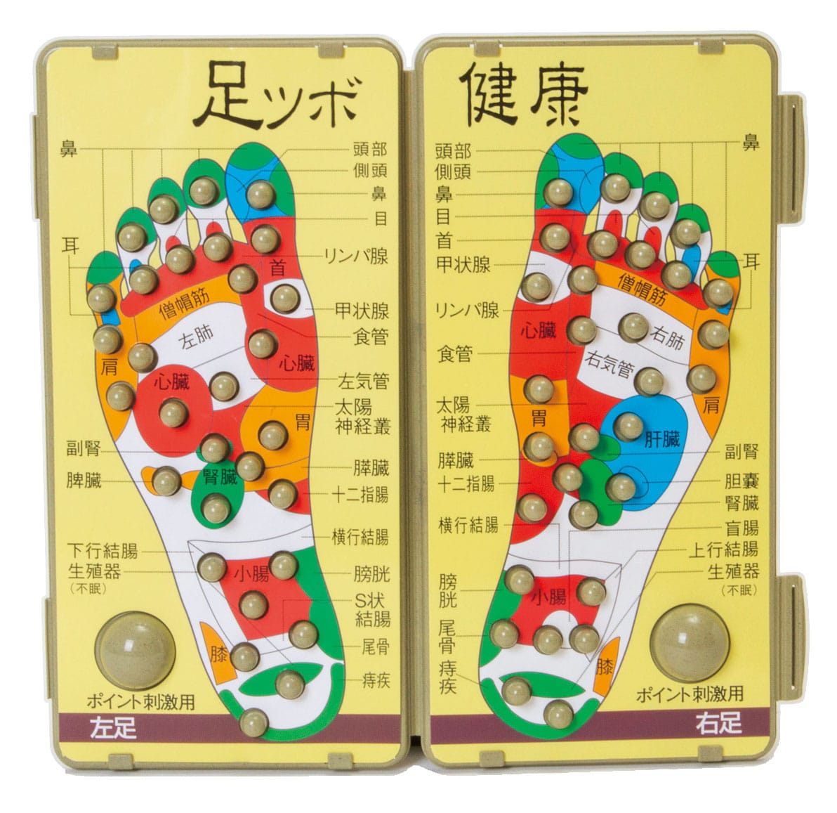 足つぼ健康ボード（茶殻入り）  1箱（ご注文単位1箱）【直送品】