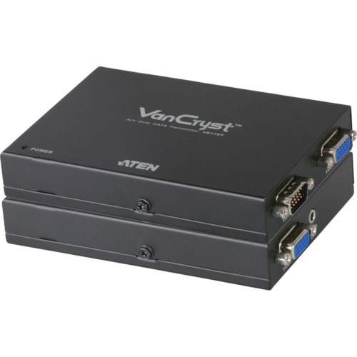 トラスコ中山 ATEN ビデオ延長器 VGA / Cat5（ご注文単位 1台）【直送品】