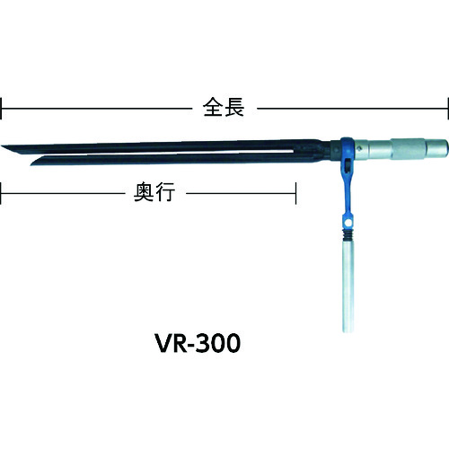 トラスコ中山 TOP ボイド管ラチェット 450mm（ご注文単位 1個）【直送品】