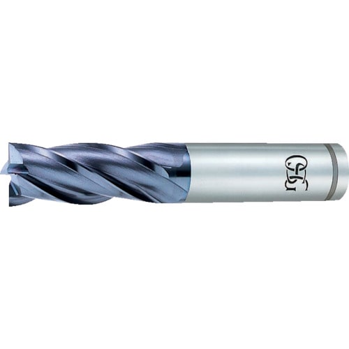 トラスコ中山 OSG ハイススクエアエンドミル VコートXPM4刃ショート 刃径3.5mm 刃長12mm 8452035 200-0962 (ご注文単位1本) 【直送品】