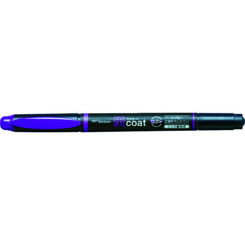 トラスコ中山 Tombow 蛍光マーカー蛍COAT 紫（ご注文単位 1本）【直送品】