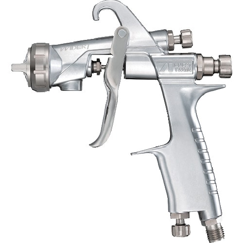 トラスコ中山 アネスト岩田 小形スプレーガン(重力式) ノズル口径Φ1.0 空気使用料75L/min（ご注文単位 1台）【直送品】