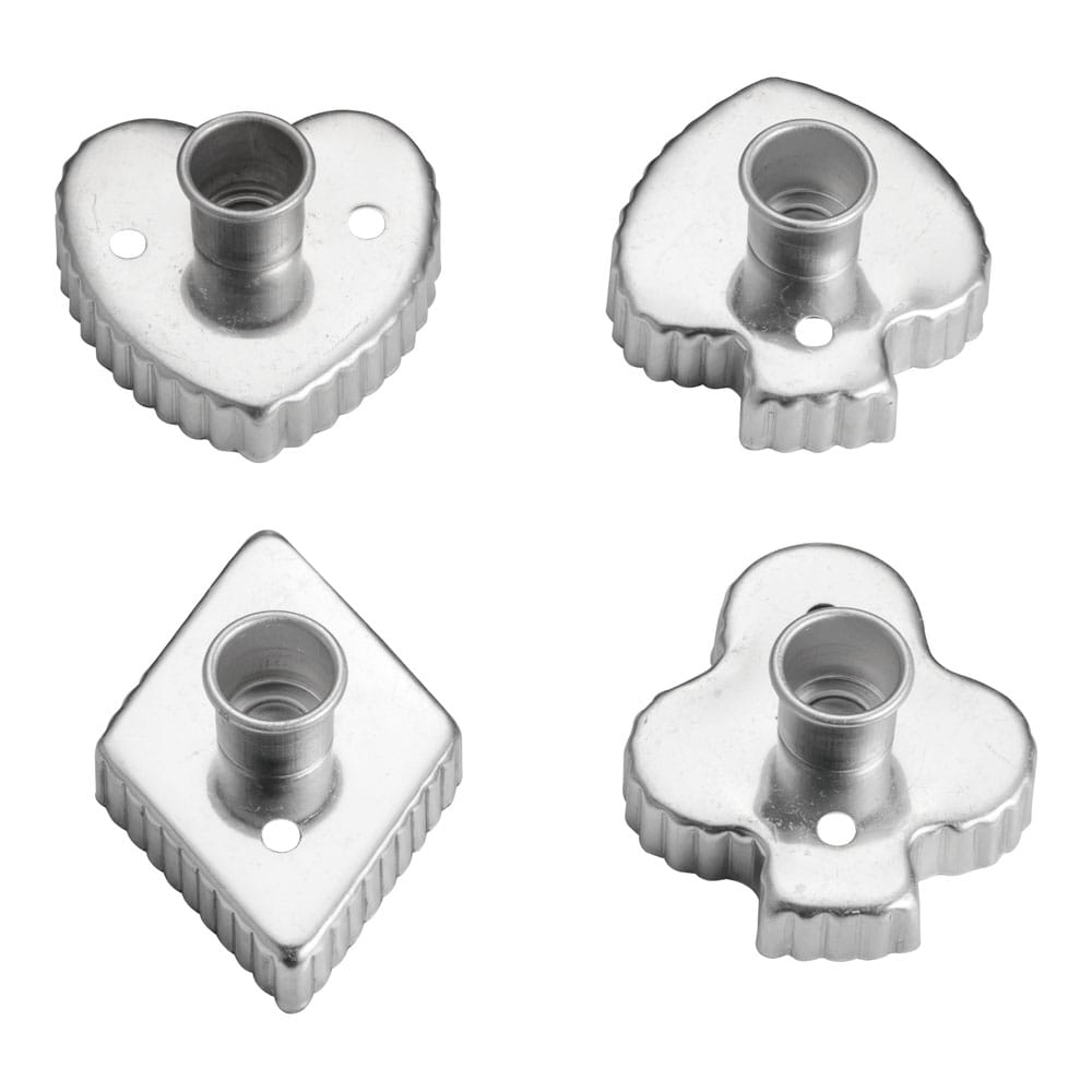 アルミ　♯2クッキー抜型　　　（4ヶ入）  1箱（ご注文単位1箱）【直送品】