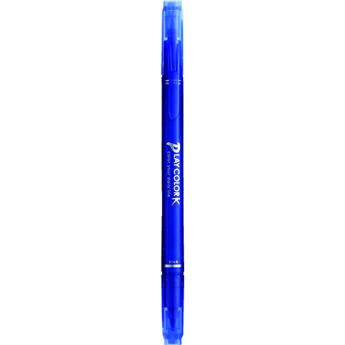 トラスコ中山 Tombow 水性サインペンプレイカラーK藍色（ご注文単位 1本）【直送品】