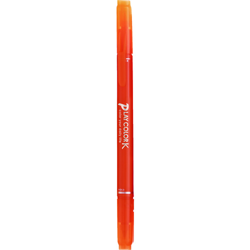 トラスコ中山 Tombow 水性サインペンプレイカラーKだいだい色（ご注文単位 1本）【直送品】