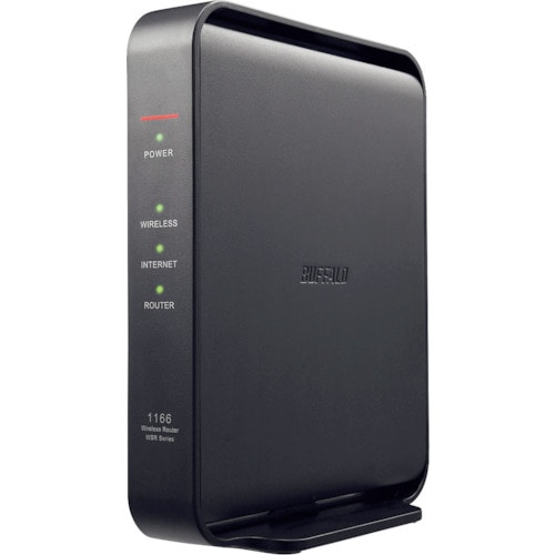 トラスコ中山 バッファロー 無線LAN親機 11ac／n／a／g／b 866＋300Mbps 417-2298  (ご注文単位1個) 【直送品】