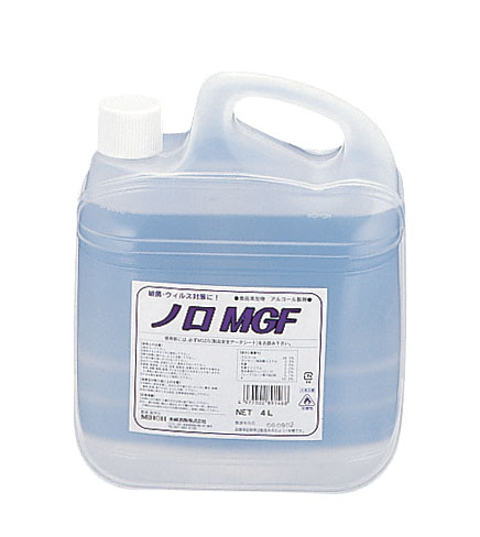 ウイルス対応アルコール製剤　ノロMGF 4L 1個（ご注文単位1個） ※軽【直送品】