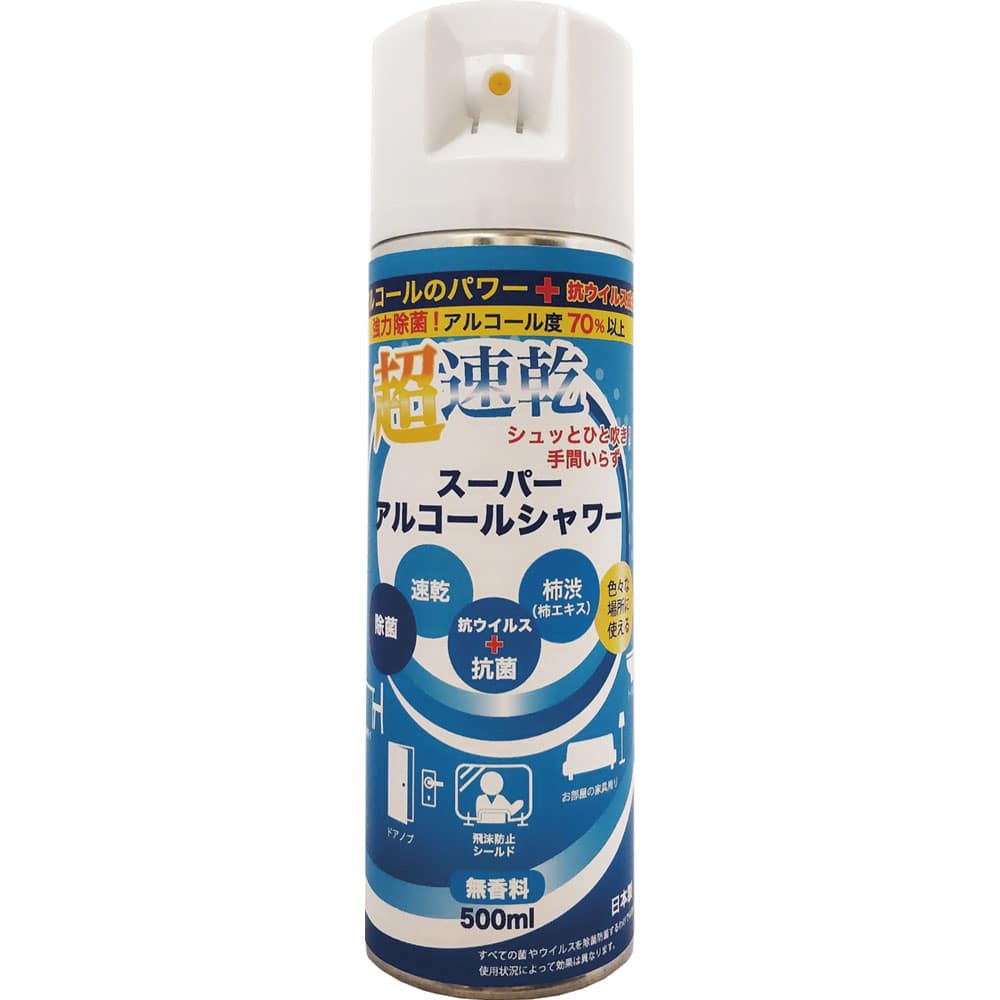 スーパーアルコールシャワー　500ml  1個（ご注文単位1個）【直送品】