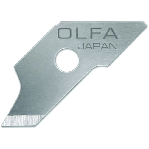 トラスコ中山 OLFA 特殊用途カッター用替刃 コンパスカッター替刃 15枚入 ポリシース（ご注文単位 1箱）【直送品】