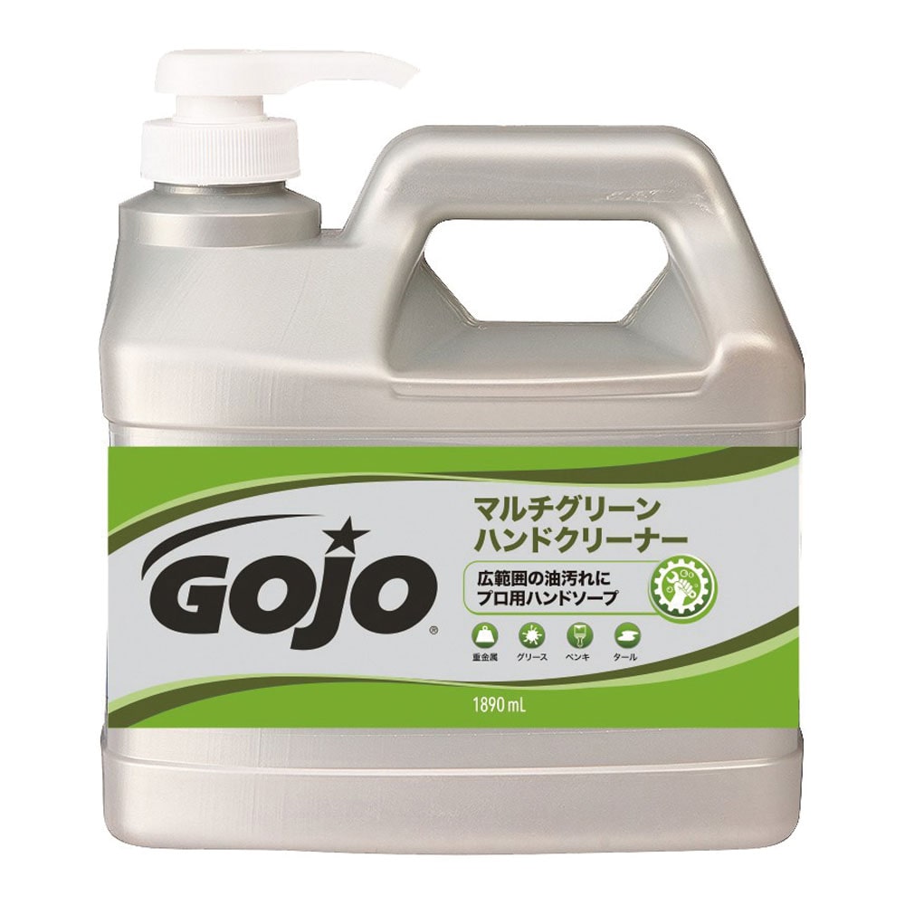 ゴージョーマルチグリーンハンドクリーナー 1890ml　ポンプボトル 1個（ご注文単位1個）【直送品】