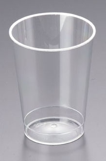 ハードクリアカップ 240ml（25個入） 1袋（ご注文単位1袋）【直送品】