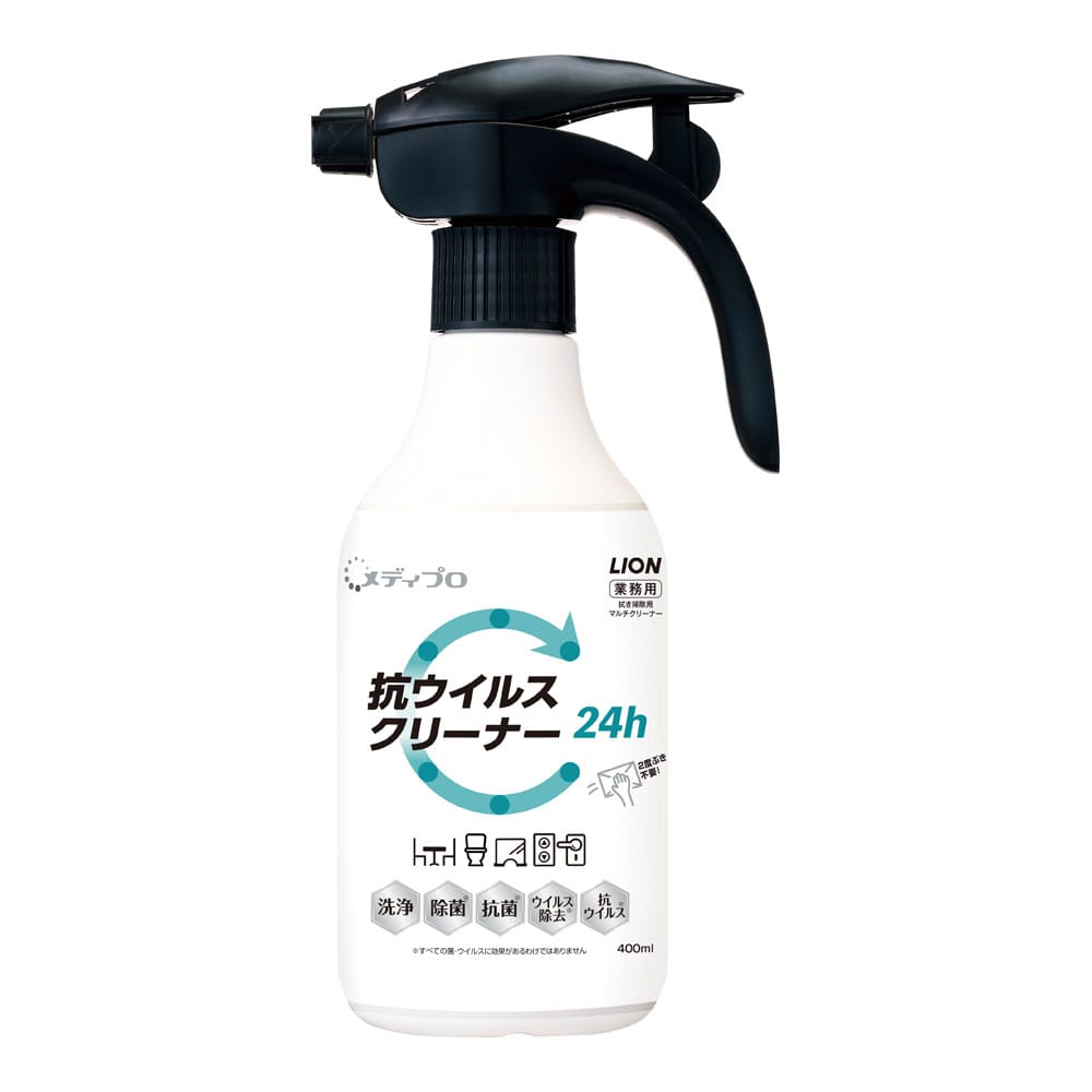 ライオン　メディプロ抗ウィルスクリーナー 400ml 1個（ご注文単位1個）【直送品】