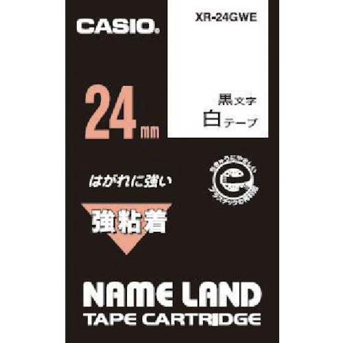 トラスコ中山 カシオ ネームランド用強粘着テープ24mm（ご注文単位 1個）【直送品】