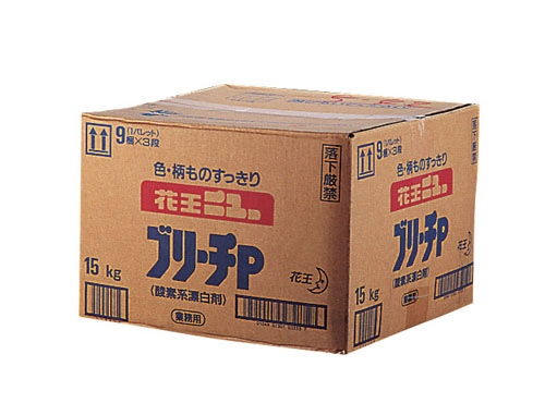 花王　漂白剤ブリーチP　15kg  1箱（ご注文単位1箱）【直送品】