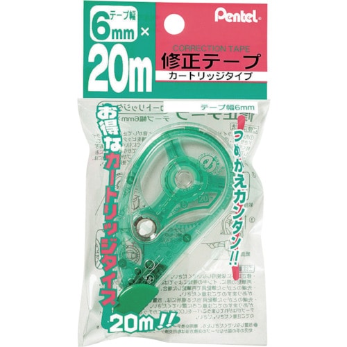 トラスコ中山 ペンテル 20m修正テープ 6mm         247-3748  (ご注文単位1個) 【直送品】