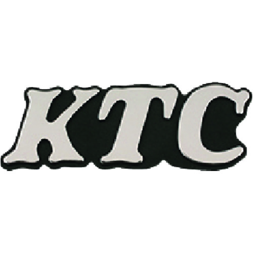 トラスコ中山 KTC クリーパー エンブレム ロゴ：KTC 1個（ご注文単位 1個）【直送品】