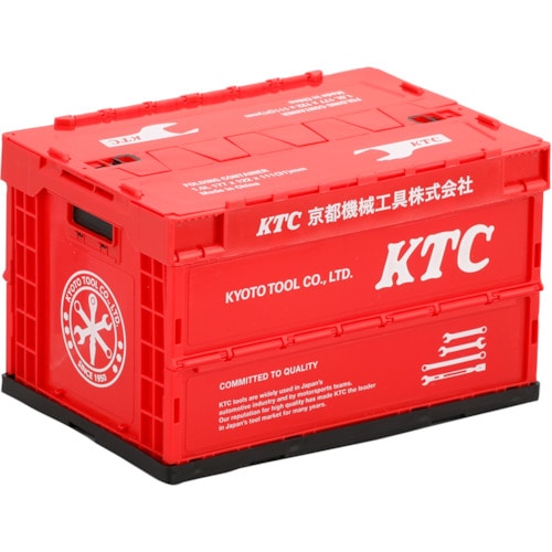 トラスコ中山 KTC KTCミニ折りたたみコンテナ0.7L 566-9420  (ご注文単位1個) 【直送品】