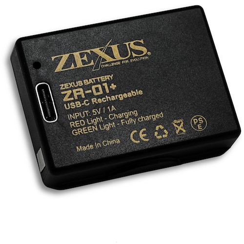 トラスコ中山 ZEXUS 専用リチウム電池 ZR－01＋ 545-1998  (ご注文単位1個) 【直送品】