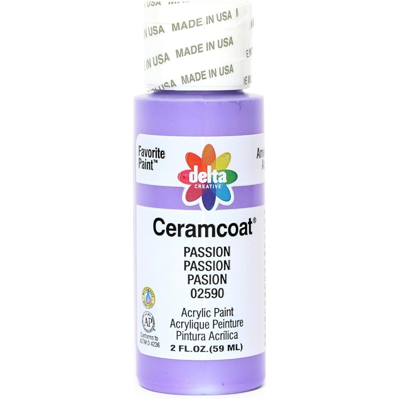 プラッド アクリル絵具 セラムコート パッション CE-2590 2oz.(59ml) 1個（ご注文単位1個）【直送品】