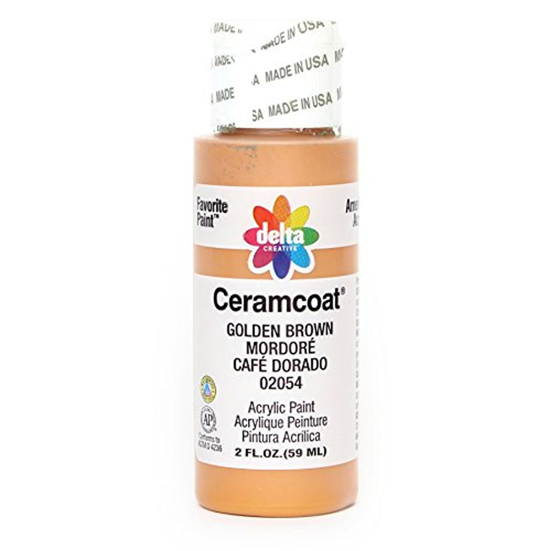 プラッド アクリル絵具 セラムコート ゴールデンブラウン CE-2054 2oz.(59ml) 1個（ご注文単位1個）【直送品】