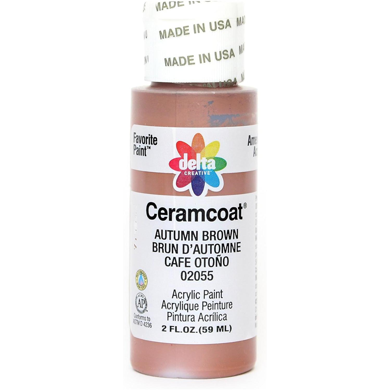 プラッド アクリル絵具 セラムコート オータムブラウン CE-2055 2oz.(59ml) 1個（ご注文単位1個）【直送品】