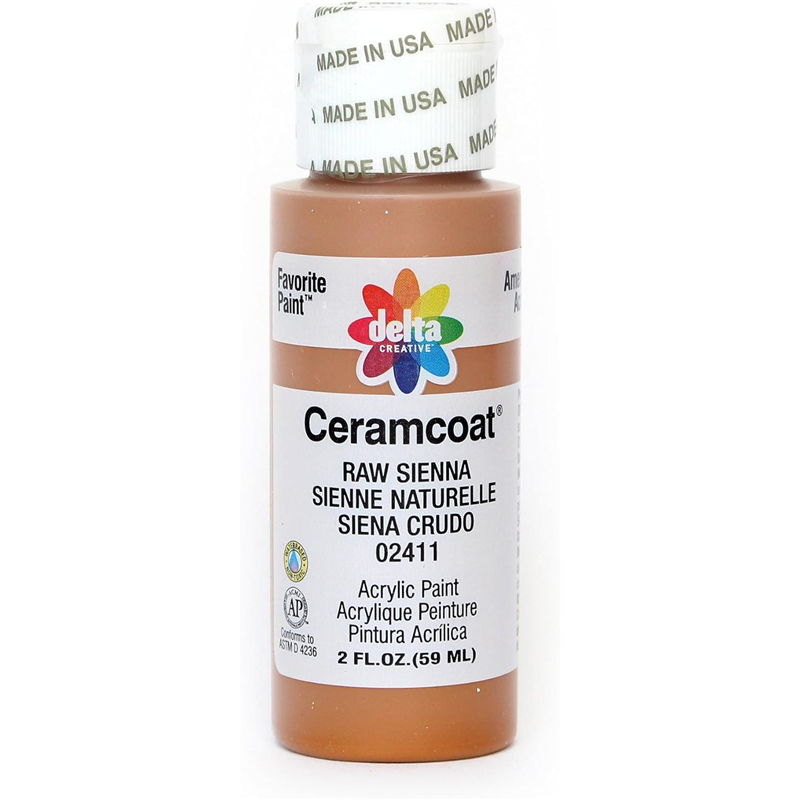 プラッド アクリル絵具 セラムコート ロウシェンナ CE-2411 2oz.(59ml) 1個（ご注文単位1個）【直送品】