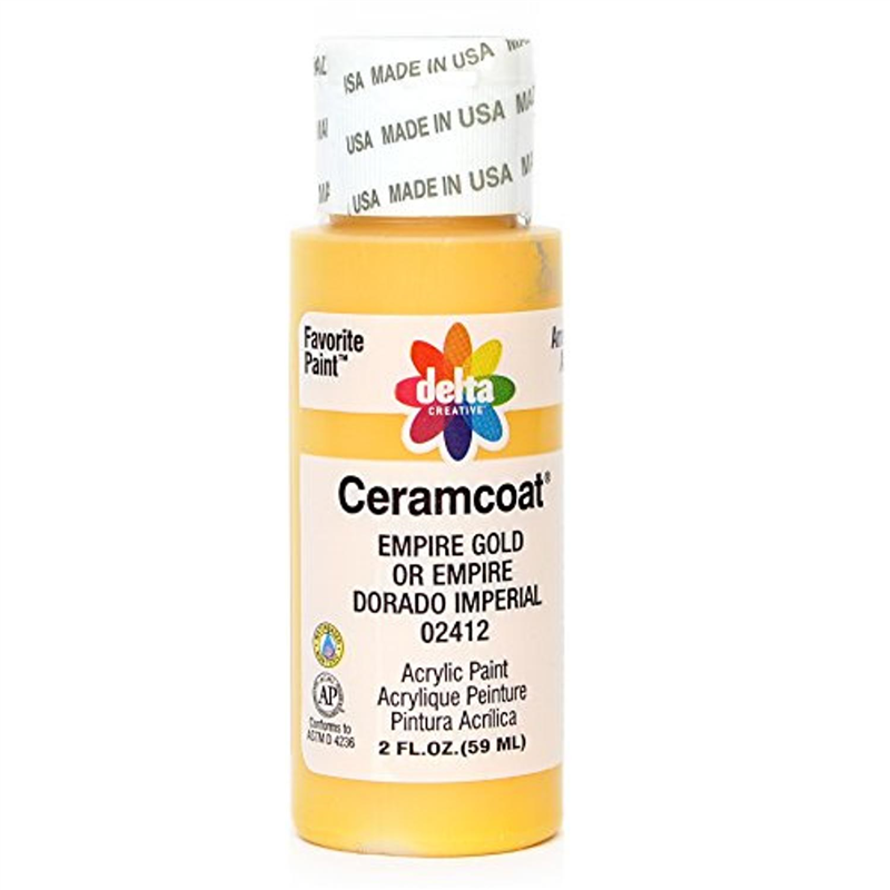 プラッド アクリル絵具 セラムコート エンパイアゴールド CE-2412 2oz.(59ml) 1個（ご注文単位1個）【直送品】