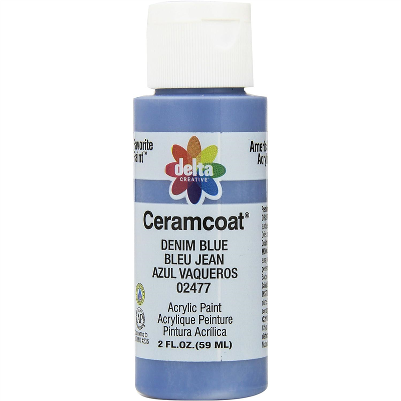 プラッド アクリル絵具 セラムコート デニムブルー CE-2477 2oz.(59ml) 1個（ご注文単位1個）【直送品】