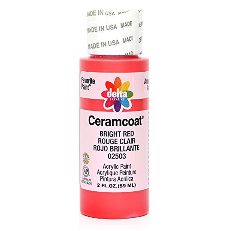 プラッド アクリル絵具 セラムコート ブライトレッド CE-2503 2oz.(59ml) 1個（ご注文単位1個）【直送品】